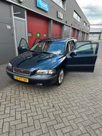 Volvo V70 2.4 T 200PK AUT 2000 Blauw, 1800 kg, Blauw, Stationwagon, 2435 cc