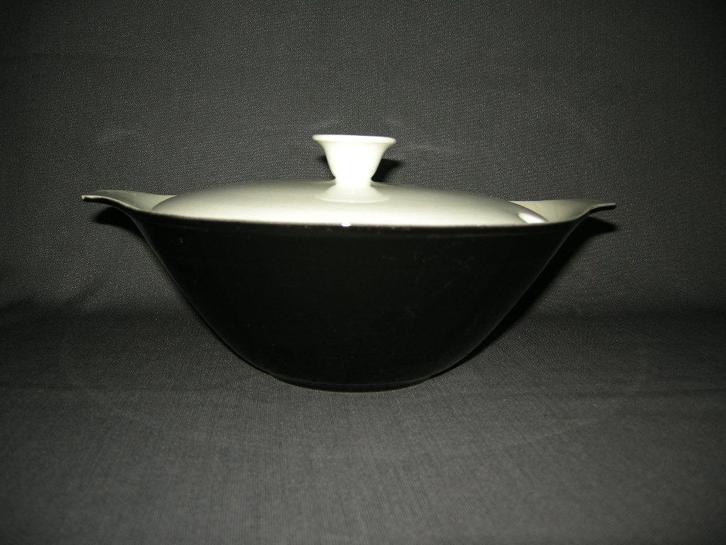 Goedewaagen Maestro zwart - wit, dekschaal, Antiek en Kunst, Antiek | Servies los, Ophalen of Verzenden