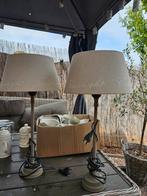 2 beige nachtlampjes, Ophalen of Verzenden, Minder dan 50 cm