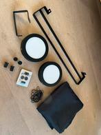 Ikea badkamer accessoires zwart minimal, Ophalen of Verzenden, Zo goed als nieuw, Zwart, Overige typen