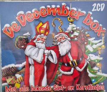 De decemberbox Sint en Kerstliedjes 2 cd KRASVRIJ  beschikbaar voor biedingen