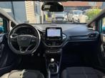 Ford Fiesta 1.0 EcoBoost ST-Line Clima CarPlay PDC, Voorwielaandrijving, Gebruikt, Blauw, Bedrijf