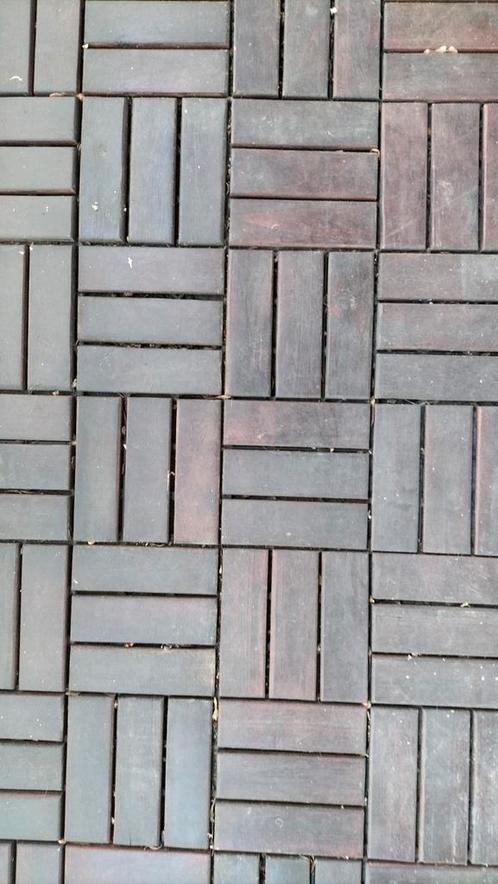 Ikea Runnen vlonder/terrastegels, Tuin en Terras, Terrasdelen en Vlonders, Gebruikt, Hout, Ophalen