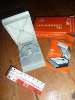 8mm film Agfa F8S Super8 plakapparaat + 28 plakkertjes -, Ophalen of Verzenden, 8mm film
