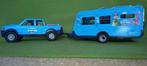 Playmobil Fun Park pick-up en caravan – 9502, Kinderen en Baby's, Speelgoed | Playmobil, Ophalen of Verzenden, Zo goed als nieuw