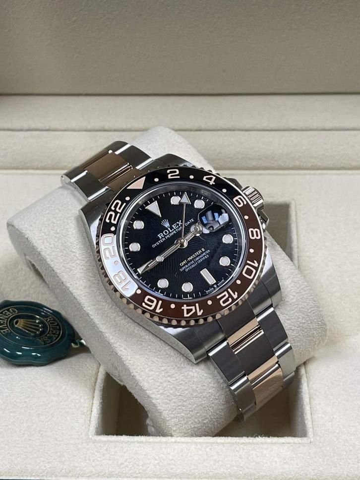 Rolex GMT Master II / 126711CHNR / Root Beer, Sieraden, Tassen en Uiterlijk, Horloges | Heren, Nieuw, Rolex, Staal, Ophalen