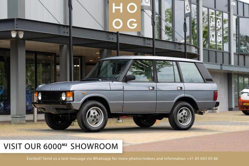 Land Rover Range Rover Classic 3.5 V8 (bj 1985, automaat), Auto's, Oldtimers, Bedrijf, Te koop, Metallic lak, Land Rover, Benzine