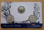 Ode aan het Dubbeltje - Coincard KNM, Setje, Zilver, Ophalen of Verzenden, 10 cent