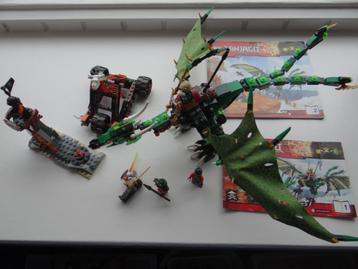 Lego Ninjago - de groene nrg draak - 70593 beschikbaar voor biedingen