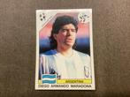 Panini sticker Maradona World cup Story, Ophalen of Verzenden, Zo goed als nieuw, Sticker