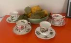 Royal albert hammersley porselein kop en schotels als nieuw, Ophalen of Verzenden