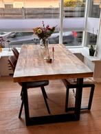 Mangohouten tafel 1.60m, Huis en Inrichting, Ophalen, 200 cm of meer, 50 tot 100 cm, Zo goed als nieuw