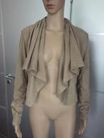 B1708 SuperTrash:  beige suedine jasje vest Maat S=36 blazer, Kleding | Dames, Jasjes, Kostuums en Pakken, Jasje, Supertrash, Beige