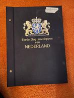 Eerste dag enveloppen nr. 427 - 541 in Davo map hoog blauw, Ophalen, Onbeschreven, Nederland