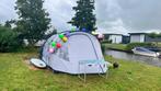 Tunneltent., Caravans en Kamperen, Tenten, Ophalen, Zo goed als nieuw, Tot en met 4