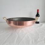 Grote koperen pan sauteusepan sauteerpan 28 cm & 1.9 kilo, Huis en Inrichting, Keuken | Potten en Pannen, Ophalen of Verzenden