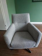 Mooie grijs gemêleerd draaistoel., Huis en Inrichting, Fauteuils, Ophalen, Zo goed als nieuw, 50 tot 75 cm