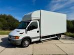 Iveco Daily 50c15 150pk meubelbak 166.050km airco zijdeur, Auto's, Bestelauto's, 4 cilinders, Wit, Bedrijf, Blauw