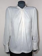 Elegante blouse 'Marc Cain' mt 38, Maat 38/40 (M), Wit, Ophalen of Verzenden, Zo goed als nieuw