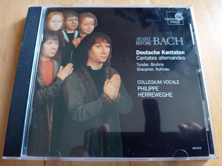 Tunder, Kuhnau, Bruhns, Graupner - Before / Avant Bach, Cd's en Dvd's, Cd's | Klassiek, Zo goed als nieuw, Vocaal, Barok, Verzenden