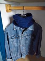 Warme colsjaal, handgebreid in donkerblauw, Kleding | Heren, Mutsen, Sjaals en Handschoenen, Ophalen of Verzenden, Nieuw, Handgebreid