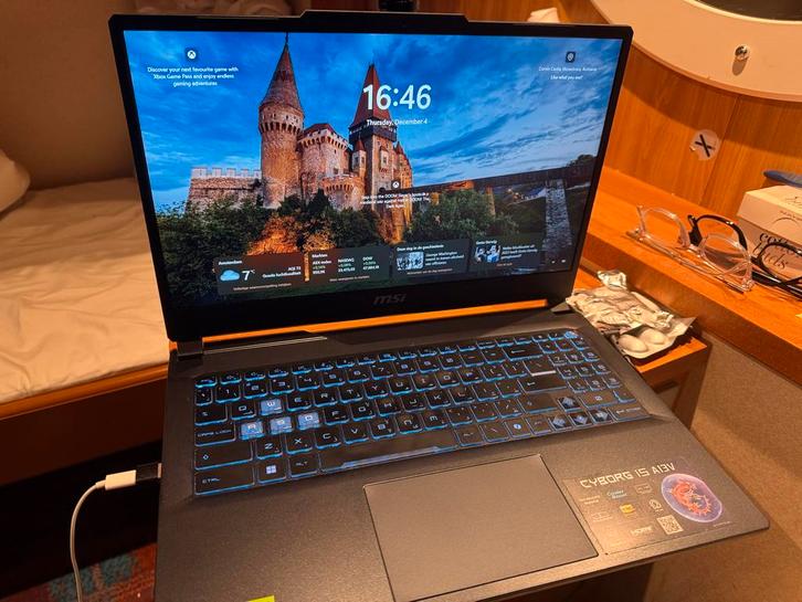 MSI Gaming Laptop - Krachtige prestaties!, Computers en Software, Windows Laptops, Zo goed als nieuw, 15 inch, SSD, 16 GB, Qwerty