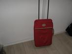 Zgan kleine studie rode kinder trolley €10.- Wiel en poot., 30 cm of meer, Minder dan 35 cm, Ophalen of Verzenden, Zo goed als nieuw