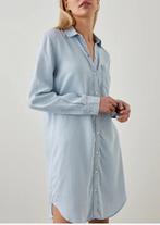 RAILS korte jurk Sawyer dress in light vintage mt L (M), Gedragen, Blauw, Rails, Maat 42/44 (L)