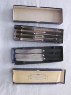 9 Messen SSP Sheffield Steel Products ebbenhout heft., Antiek en Kunst, Antiek | Bestek, Ophalen of Verzenden