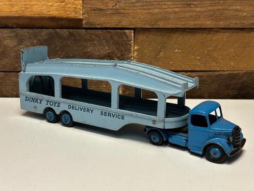 Dinky Toys Bedford met Pullmore Car Tranporter A6123, Hobby en Vrije tijd, Modelauto's | Overige schalen, Gebruikt, Bus of Vrachtwagen