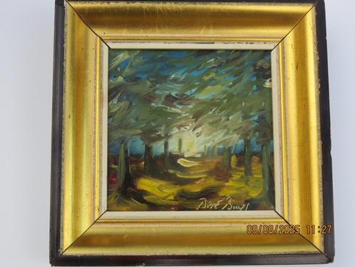 schilderij     BERT BUIJS    2e prijs in 1971    BRUGGE, Antiek en Kunst, Kunst | Schilderijen | Klassiek, Ophalen of Verzenden