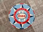 Esso Touring Service bord 50 cm, Verzamelen, Merken en Reclamevoorwerpen, Ophalen of Verzenden, Gebruikt, Reclamebord