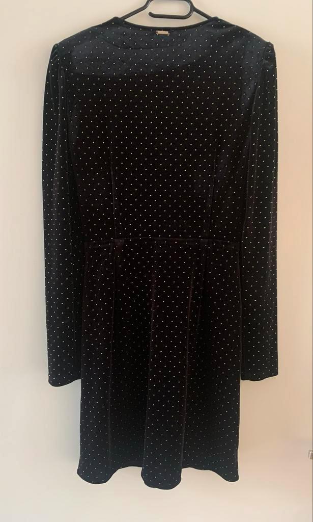 Zwarte Liu Jo jurk - Maat M, Kleding | Dames, Jurken, Zo goed als nieuw, Maat 38/40 (M), Zwart, Boven de knie, Ophalen of Verzenden