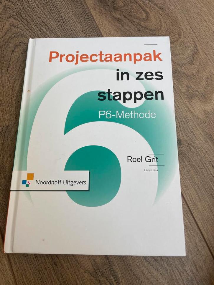 Projectaanpak in zes stappen - P6-Methode, Boeken, Studieboeken en Cursussen, Zo goed als nieuw, HBO, Gamma, Ophalen of Verzenden