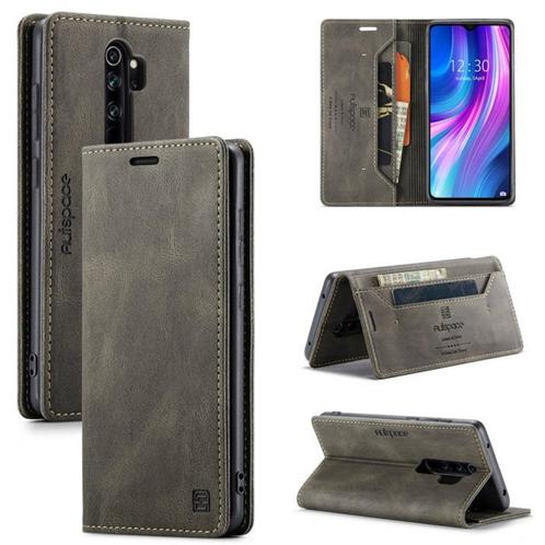 Luxe Flip Case met Kaarthouder voor Redmi Note 8 Pro _ Bruin, Telecommunicatie, Mobiele telefoons | Hoesjes en Frontjes | Overige merken