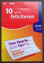 Postzegelboekje Gefeliciteerd  – 10 x € 0.39 euro en gulden, Postzegels en Munten, Postzegels | Nederland, Ophalen of Verzenden