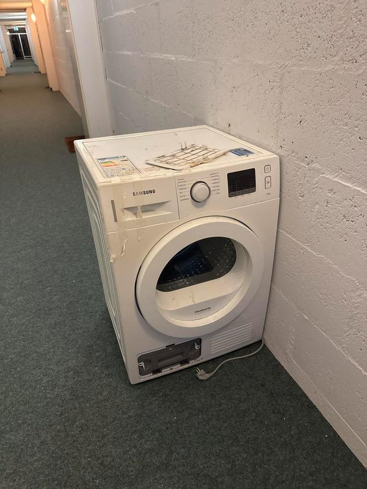 Samsung Warmtepomp droger, Witgoed en Apparatuur, Wasdrogers, Niet werkend, Condens, Voorlader, 6 tot 8 kg, 85 tot 90 cm, Ophalen of Verzenden
