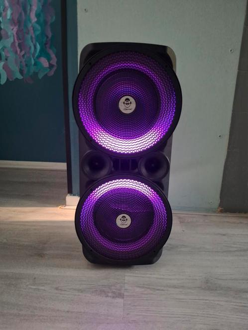 TE HUUR: Idance partybox 801 incl microfoon, Audio, Tv en Foto, Luidsprekers, Zo goed als nieuw, Overige typen, 120 watt of meer