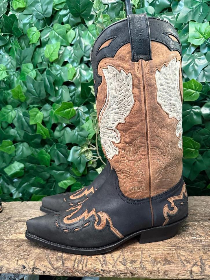 Bijna Nieuwe fantastische laarzen van Sancho maat 41, Kleding | Heren, Schoenen, Zo goed als nieuw, Boots, Bruin, Ophalen of Verzenden