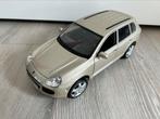 1:18 Maisto Porsche Cayenne Turbo Brons Zonder doos, Ophalen of Verzenden, Gebruikt, Auto, Maisto