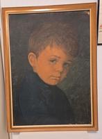 The crying Boy print Giovanni Bragolin, Ophalen, Gebruikt, Schilderij, 75 cm of meer