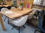 6 Nieuwe armleuning stoelen, Draaibaar, creme, Clint H&H, Ophalen, Wit, Nieuw, Metaal