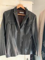 Gerry weber leren jasje, Maat 38/40 (M), Bruin, Ophalen of Verzenden, Gedragen