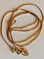 14 karaat roodgouden ketting, Veneziaanse schakel, 50 cm., Sieraden, Tassen en Uiterlijk, Kettingen, Verzenden, Zo goed als nieuw