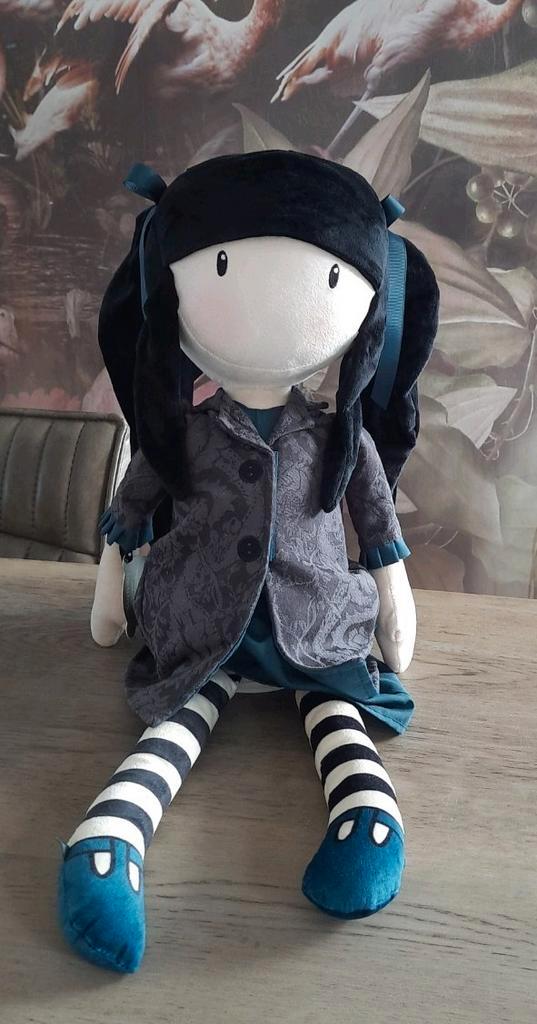 Grote zachte Gorjuss pop Santoro ca. 58 cm, Verzamelen, Poppen, Zo goed als nieuw, Pop, Ophalen of Verzenden