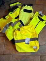 Reflecterende gele werkkleding, Ophalen, Gedragen