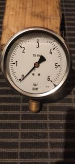 manometer 0-6 bar, Doe-het-zelf en Verbouw, Meetapparatuur, Ophalen of Verzenden, Nieuw, Overige meters