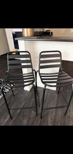 Barstoelen, barkrukken modern, Huis en Inrichting, Barkrukken, 2 krukken, Ophalen, Zo goed als nieuw, 60 tot 90 cm