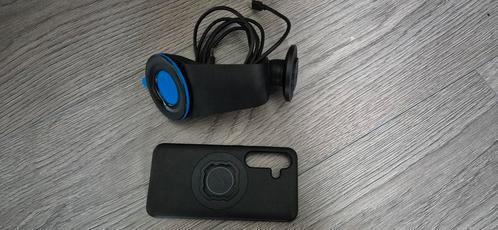 Quad Lock S24 / Dash Mount + MAG Wireless charging, Telecommunicatie, Telefoonhouders, Gebruikt, Auto, Ophalen of Verzenden