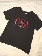 Fijn zwart shirt USA San Francisco maat S, Kleding | Dames, T-shirts, Ophalen of Verzenden, Zo goed als nieuw, Zwart, Korte mouw
